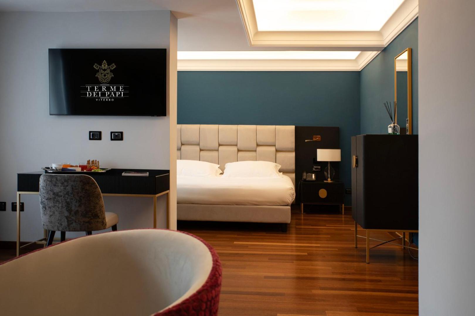 Hotel Niccolo' V - Terme Dei Papi Витербо Экстерьер фото